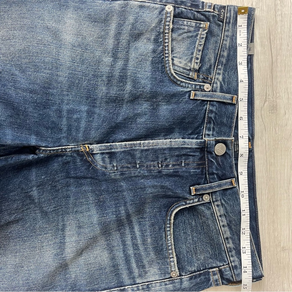 Citizens of Humanity Liya High Rise Classic Fit Crop with Distressed Hem, 26 - Picture 11 of 14